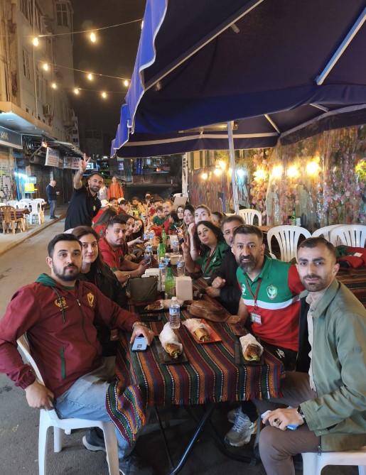 Amedspor şampiyonluk kutlaması