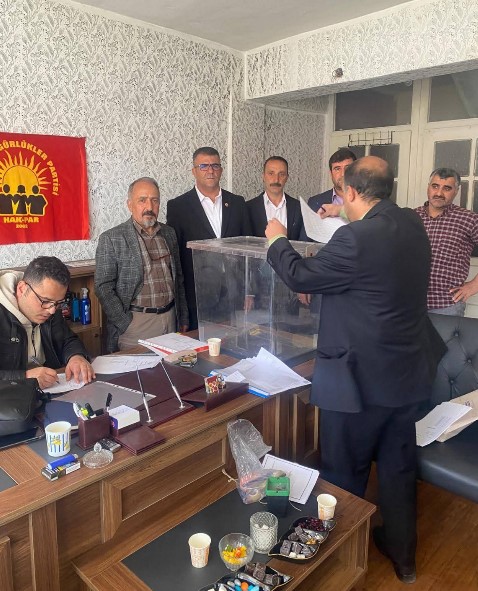 HAK-PAR Erciş İlçe 1. Olağan Kongresi Gerçekleşti
